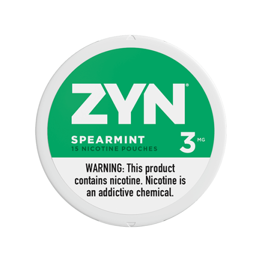 ZYN 3mg Spearmint Nicotine Pouches